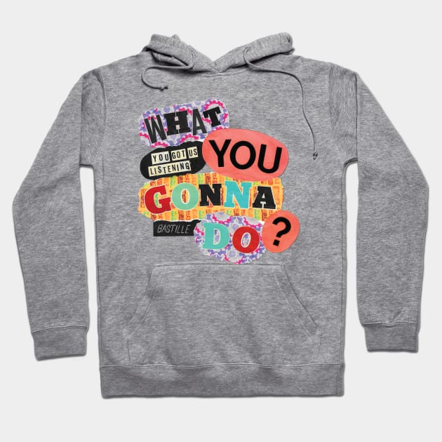 What you gonna do? Hoodie by Blue Velvet - Tienda Eco